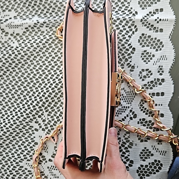 Studded Pink Crossbody Purse NWOT - Picture 7 of 9